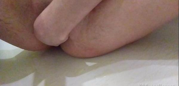  Squirting, spraying, gushing teen plays hard with her cute little pussy (Preview)